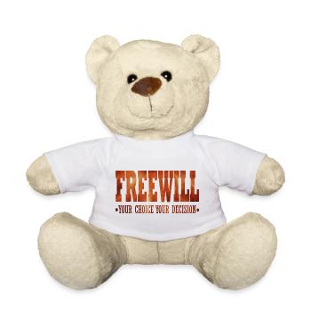 FreeWill - Teddy Bear - white - Front
