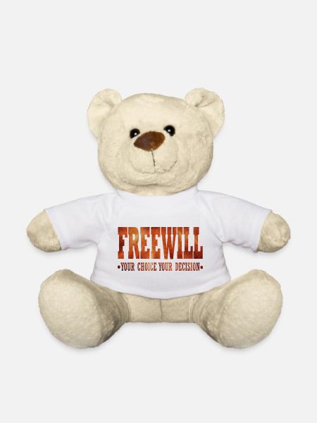 FreeWill - Teddy Bear - white
