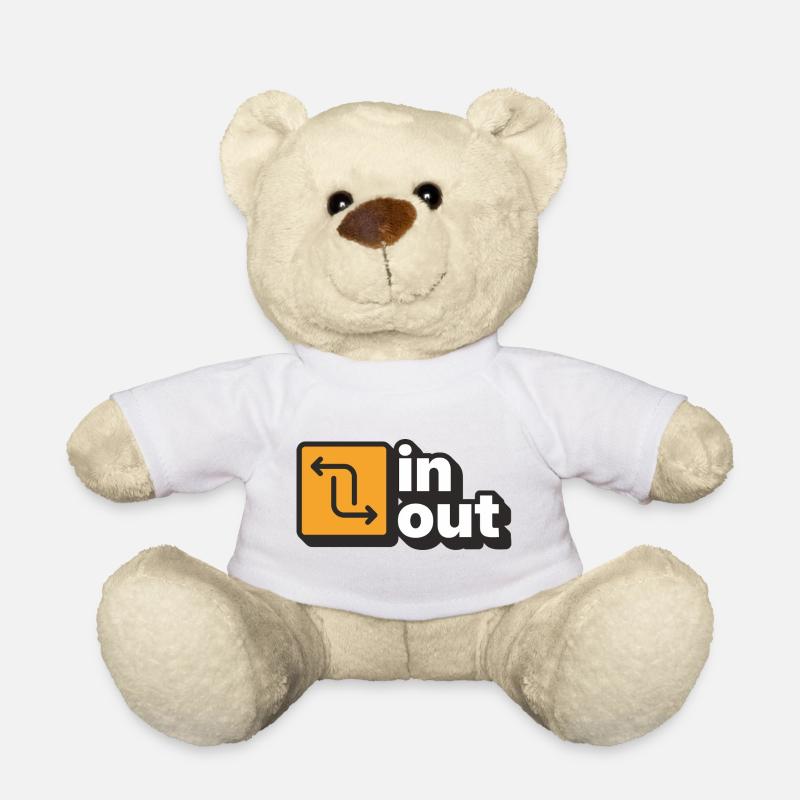 In out - Teddy Bear - white