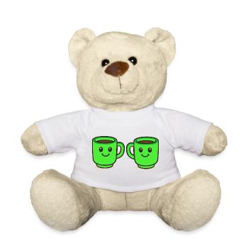 kaffeetasse-kaffee-2 - Teddy - Weiß - Vorne