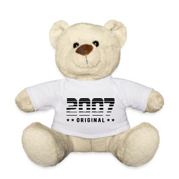 Édition limitée originale 2007 - Anniversaire - Nounours - blanc - Devant