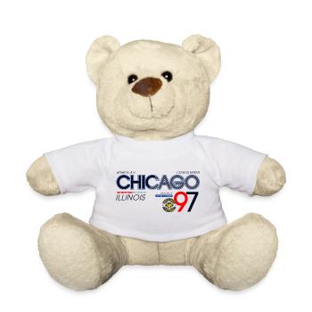Design de style sportif Urban College - Nounours - blanc - Devant
