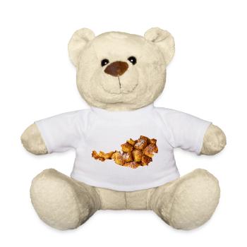 Kaiserschmarrn Austria - Teddy Bear - white - Front