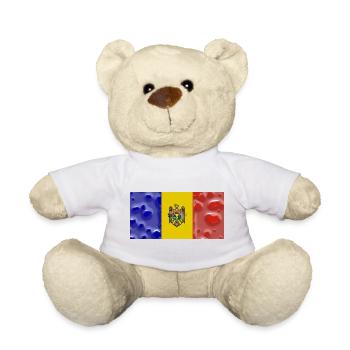 Moldova - Teddy Bear - white - Front