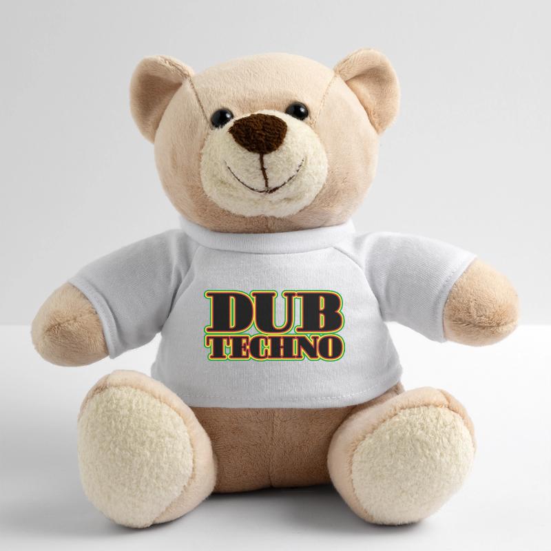 Dub Techno Neon Retro Teddy