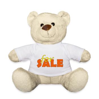 for sale - Teddy Bear - white - Front