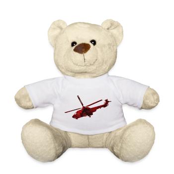 Hubschrauber Heli - Teddy - Weiß - Vorne