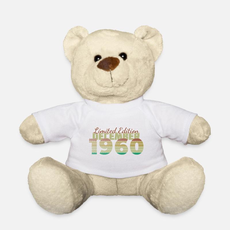 65. Geburtstag Limited Edition (SCR) 12/1960 - Teddy - Weiß
