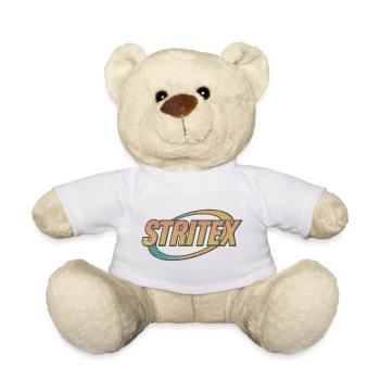 Stritex Retro Orbit Logo - Nounours - blanc - Devant