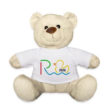 Rente 2026 - Ruhestand - Pension - Teddy - Weiß - Vorne