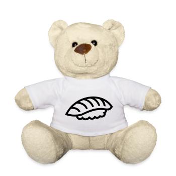 sushi - Teddy Bear - white - Front
