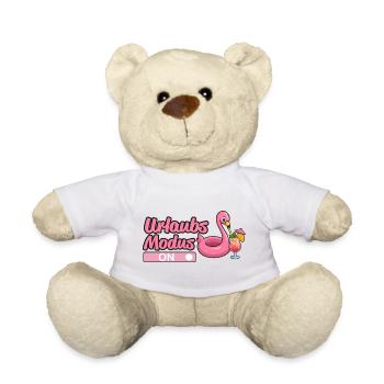 Urlaubsmodus, Urlaub - Teddy - Weiß - Vorne