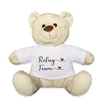 Relay Team - Teddy Bear - white - Front