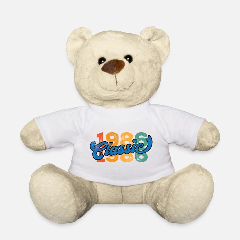 Vintage 1986 - Teddy Bear - white