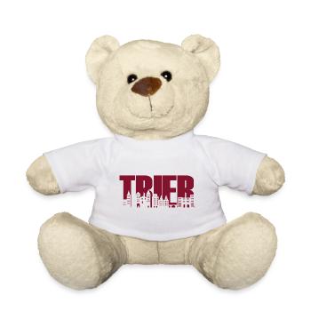 Trèves - Horizon - Fonts - Moselle Rhénanie-Palatinat - Nounours - blanc - Devant