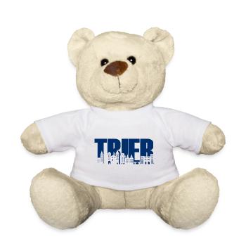 Trèves - Horizon - Fonts - Moselle Rhénanie-Palatinat - Nounours - blanc - Devant