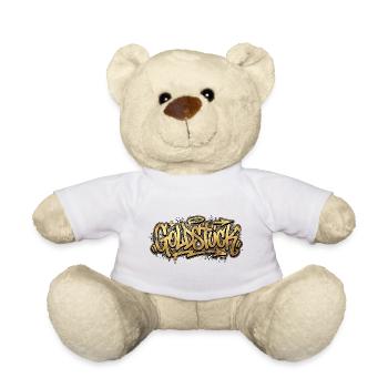 Goldstück Graffiti Hip Hop - Teddy Bear - white - Front