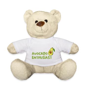 Avocado Enthusiast Design - Teddy - Weiß - Vorne