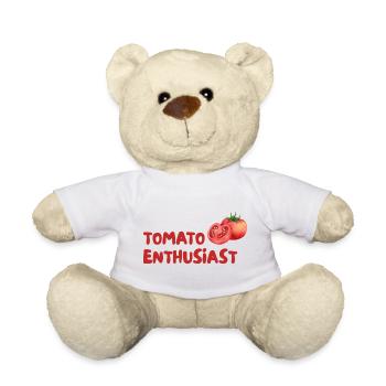 Tomato Enthusiast Graphic Tee - Teddy - Weiß - Vorne