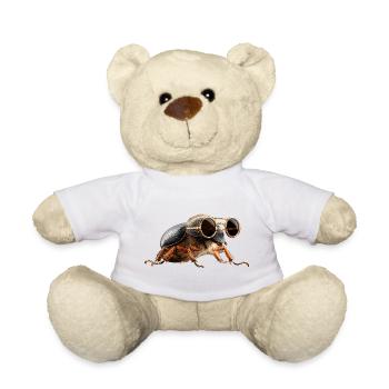 Maikäfer Süßer Hirschkäfer Nashornkäfer Insekten - Teddy - Weiß - Vorne