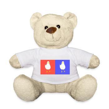 DoubleTrouble 1 - Teddy - Weiß - Vorne