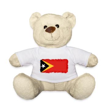 Don pour le Timor-Leste - Nounours - blanc - Devant