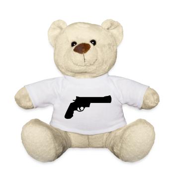 weapon - Teddy Bear - white - Front