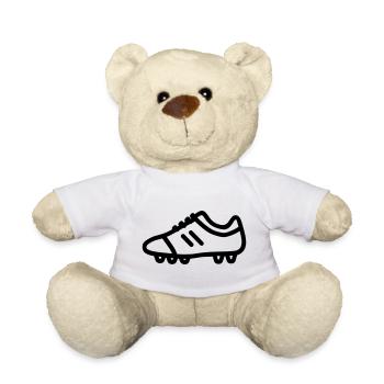 football boots - Teddy Bear - white - Front
