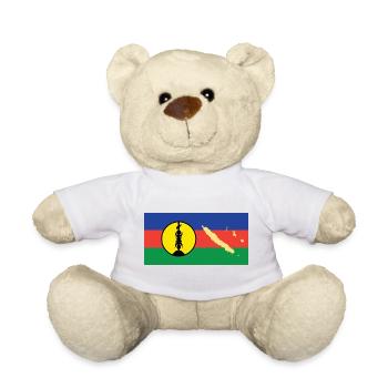 Neukaledonien-Kanaky-Rückenpfeil - Teddy - Weiß - Vorne