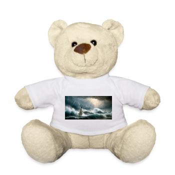 Jesus auf den Wellen - Teddy - Weiß - Vorne