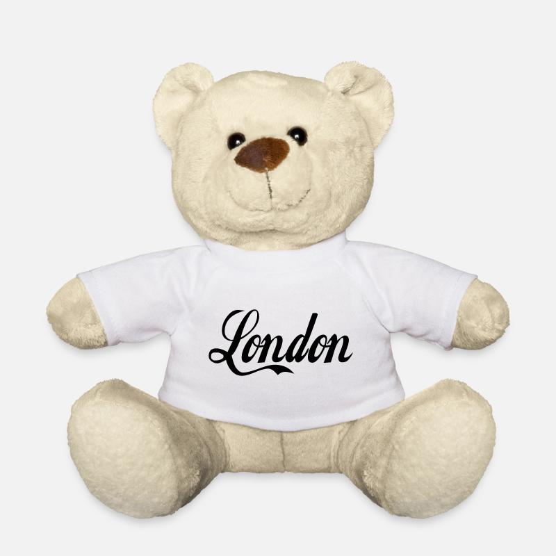 London - couleur personnalisable - Nounours - blanc
