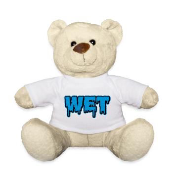 Wet | feucht | nass | Slime - Nounours - blanc - Devant