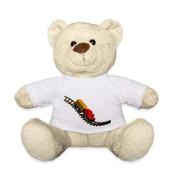 Toy train - Nounours - blanc - Devant
