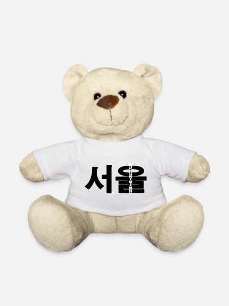 SEOUL Hangul Conception - Nounours - blanc