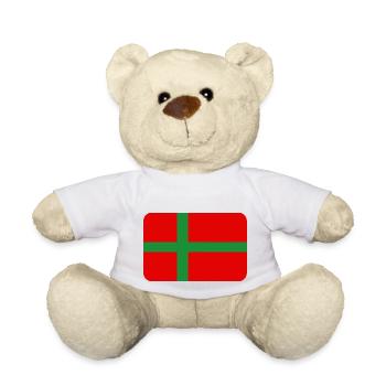 BORNHOLM FLAG round corner 400 dpi - Nounours - blanc - Devant