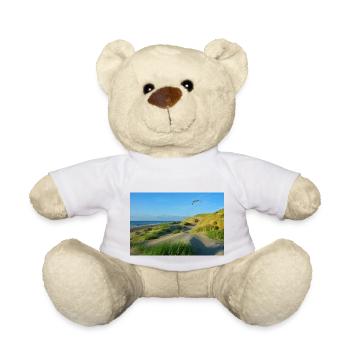 Dunes de la mer du Nord - Nounours - blanc - Devant