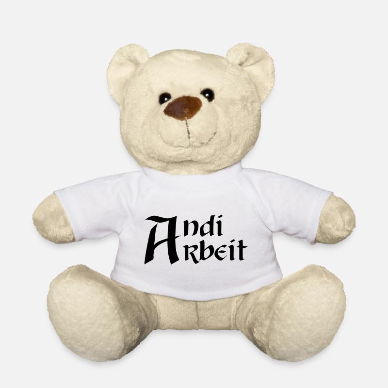 Andi Arbeit - Teddy - Weiß