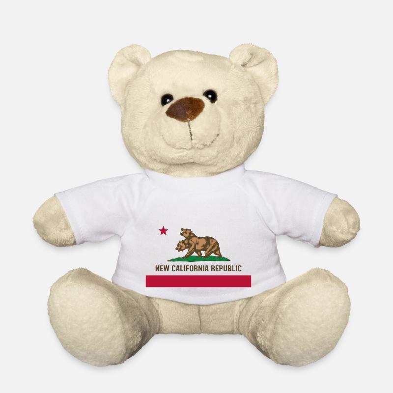 NCR FLAGGE - Teddy - Weiß
