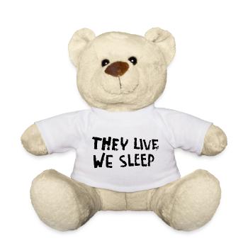 They Live - We Sleep - Teddy - Weiß - Vorne