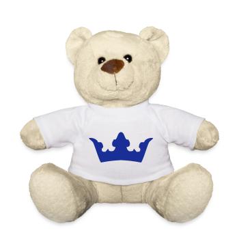 crown - Teddy Bear - white - Front