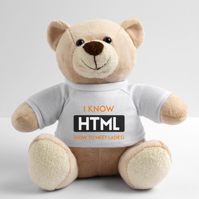 HTML web developer developer CSS programmer Teddy Bear