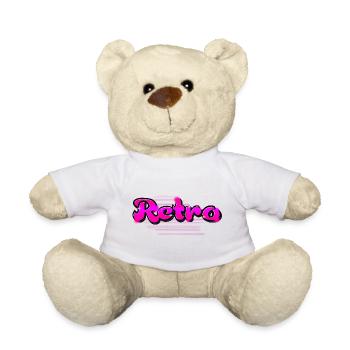 Rétro - Nounours - blanc - Devant