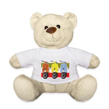 Scooter - Teddy Bear - white - Front