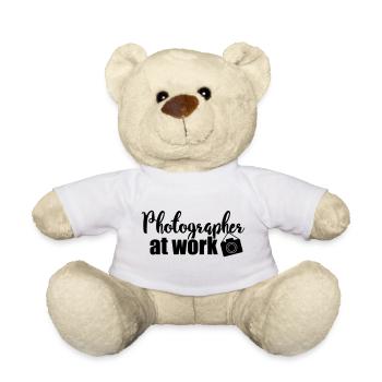 Photographer at work - Nounours - blanc - Devant