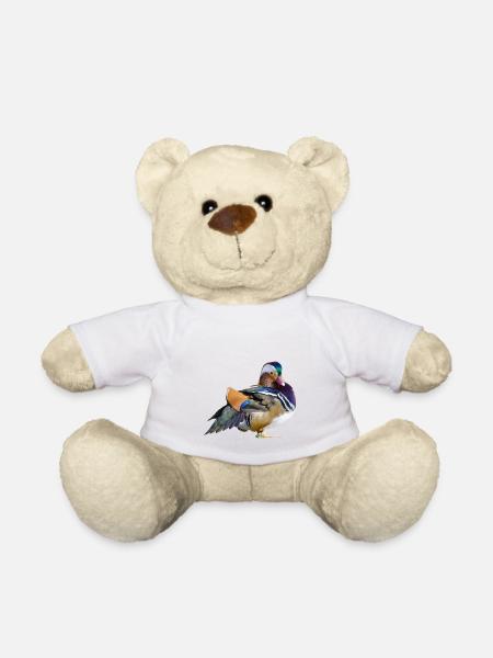 ente - Teddy - Weiß