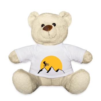 Mountain Carts - Teddy Bear - white - Front