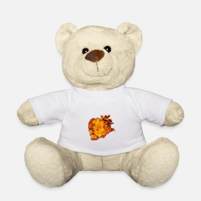 « FLAME » - Nounours - blanc