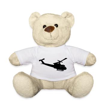 Bell UH-10 silhouette - Teddy - Weiß - Vorne