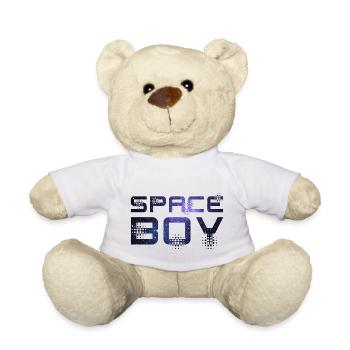 Weltall Junge - Teddy - Weiß - Vorne