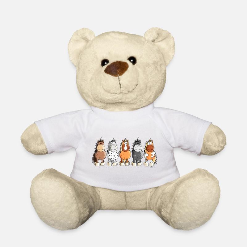 Happy Horses - Teddy Bear - white